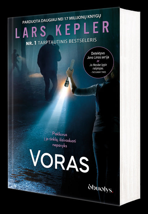 Lars Kepler VORAS: yra spąstų, iš kurių neįmanoma išsivaduoti – 9 - asis detektyvo Jono Linos serijos šedevras - OBUOLYS