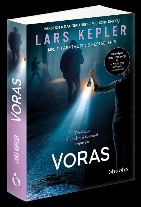 Lars Kepler VORAS: yra spąstų, iš kurių neįmanoma išsivaduoti – 9 - asis detektyvo Jono Linos serijos šedevras - OBUOLYS