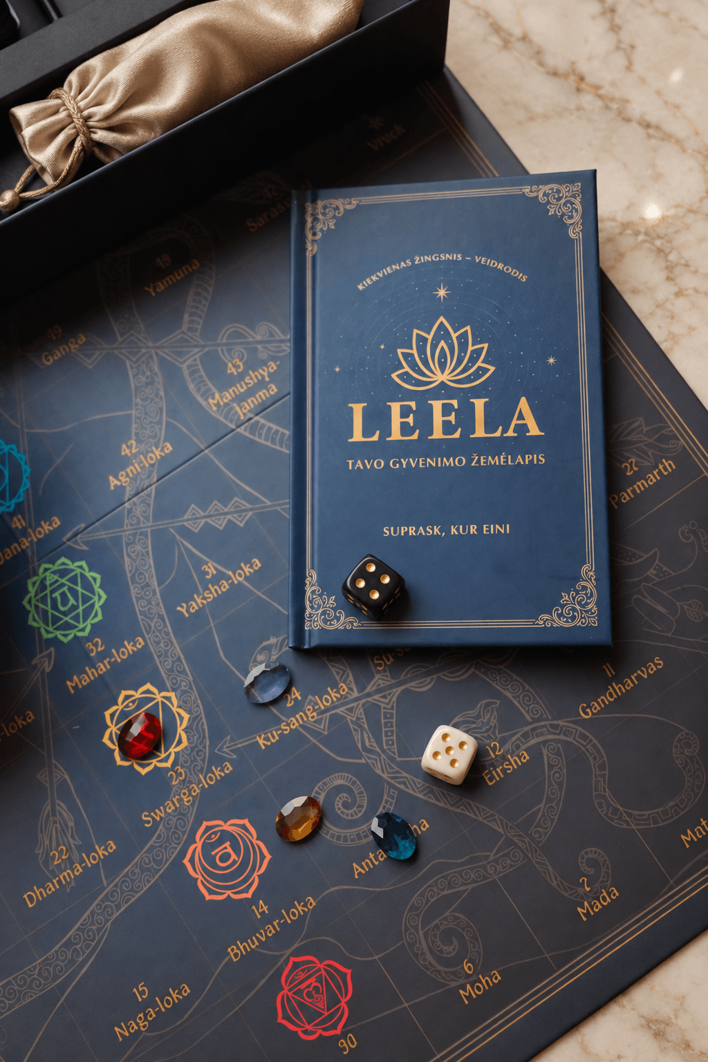 Leela (Lila) žaidimas: Tavo gyvenimo žemėlapis - OBUOLYS