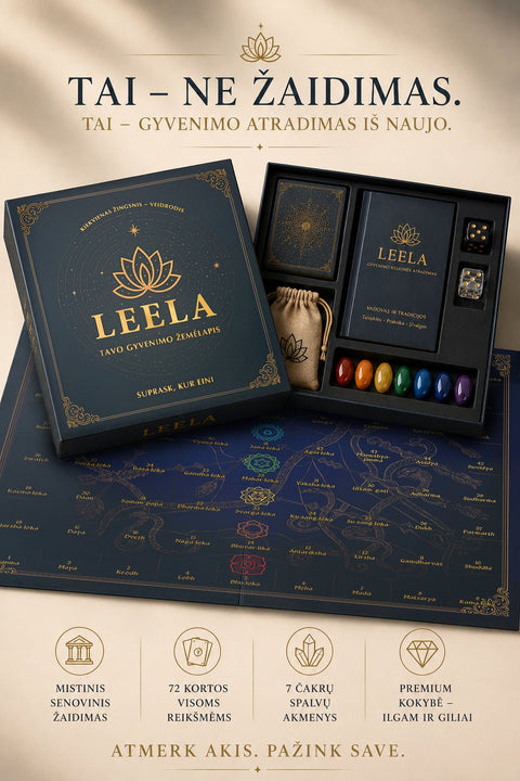 Leela (Lila) žaidimas: Tavo gyvenimo žemėlapis - OBUOLYS