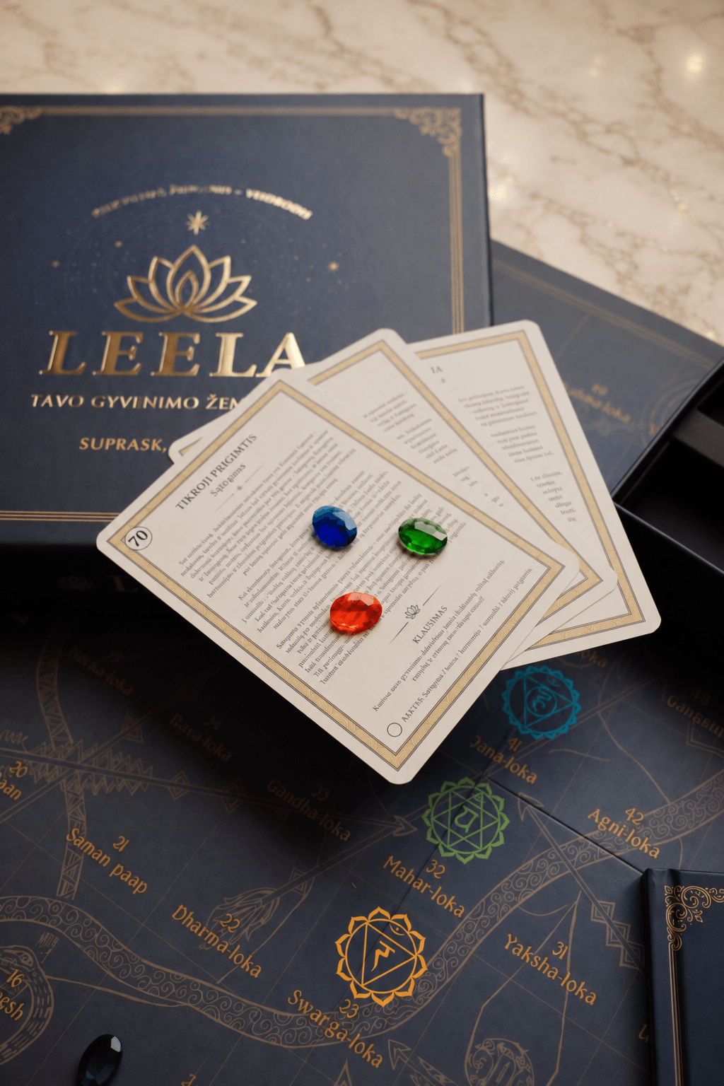 Leela (Lila) žaidimas: Tavo gyvenimo žemėlapis - OBUOLYS