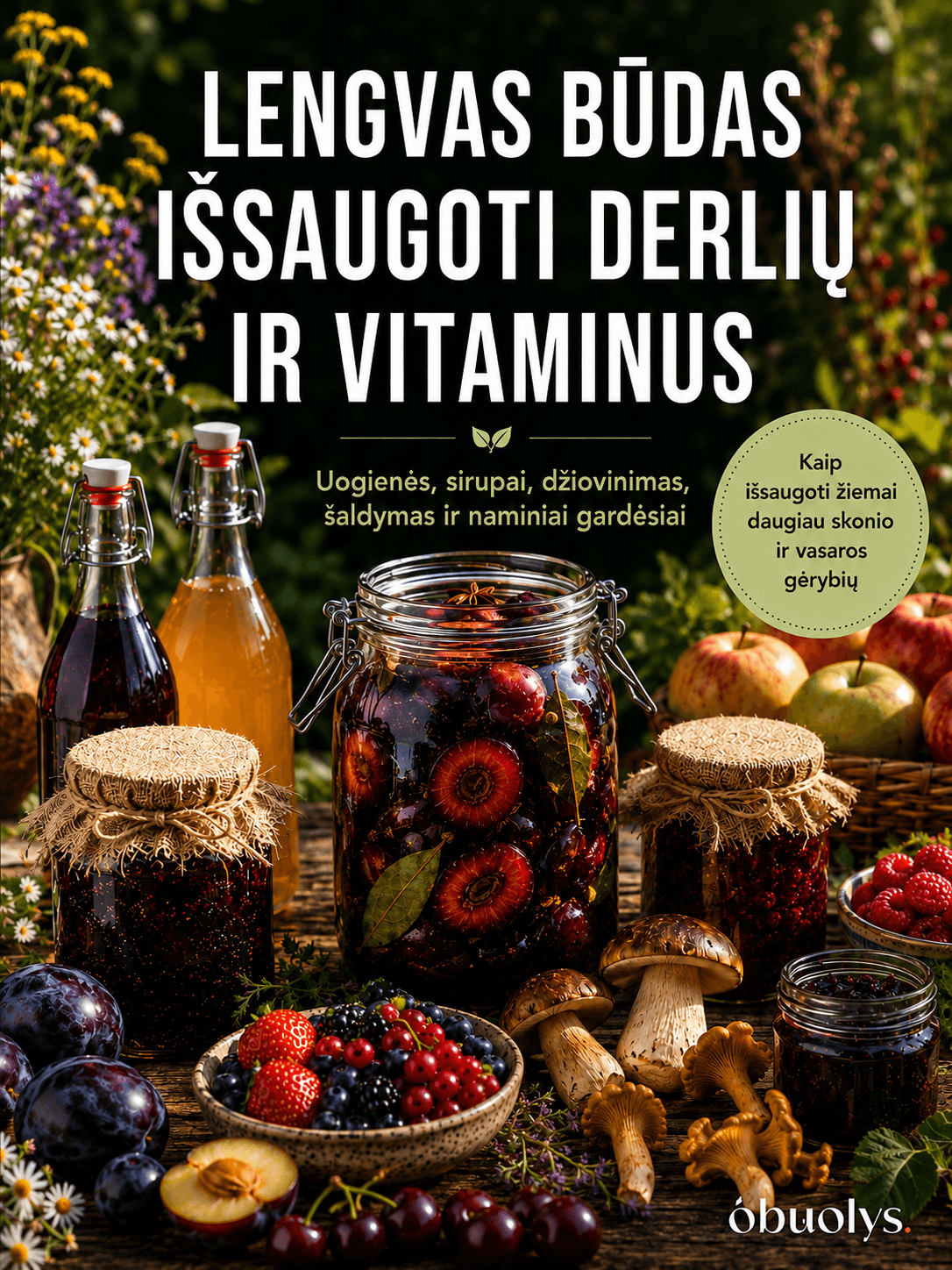 Lengvas būdas išsaugoti derlių ir vitaminus - OBUOLYS