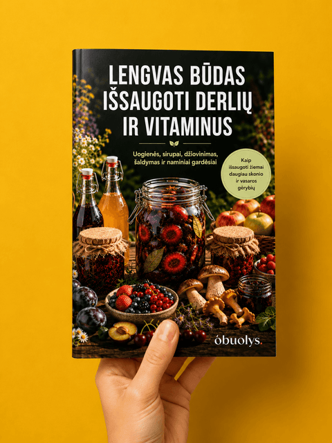 Lengvas būdas išsaugoti derlių ir vitaminus