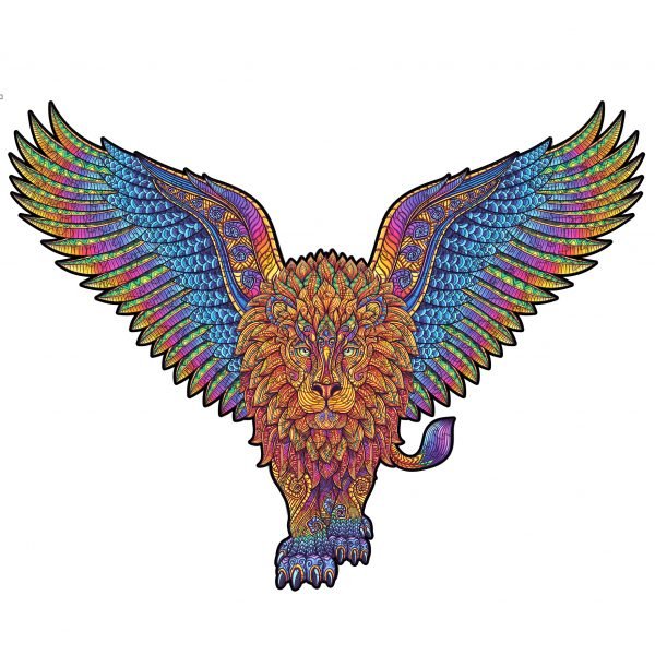 Leo Dėlionė Iš Medžio L Dydis (300 detalių) Fantasy Puzzles - OBUOLYS