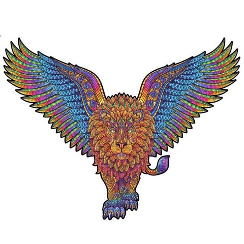 Leo Dėlionė Iš Medžio M Dydis (170 detalių) Fantasy Puzzles - OBUOLYS
