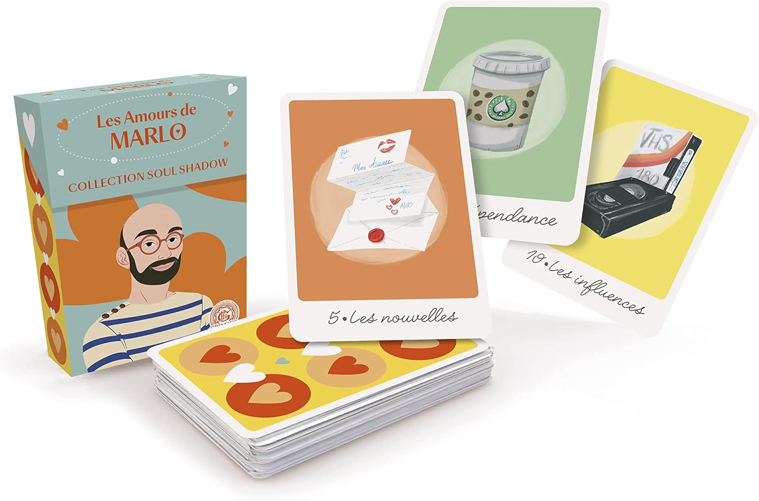 Les Amours de Marlo Kortos Prancūzų Kalba Grimaud Cartomancie - OBUOLYS