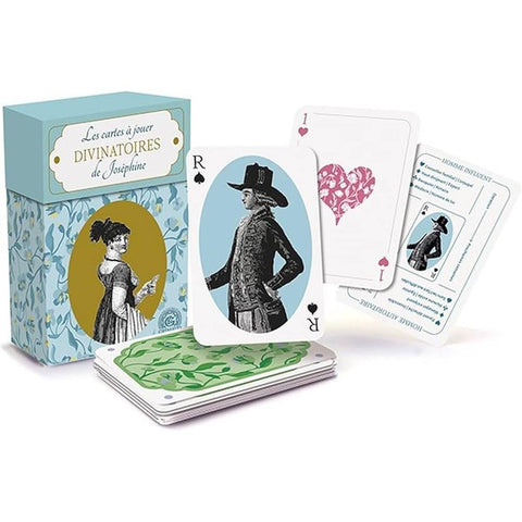 Les Cartes à Jouer Divinatoires de Joséphine kortos Prancūzų kalba Grimaud Cartomancie - OBUOLYS