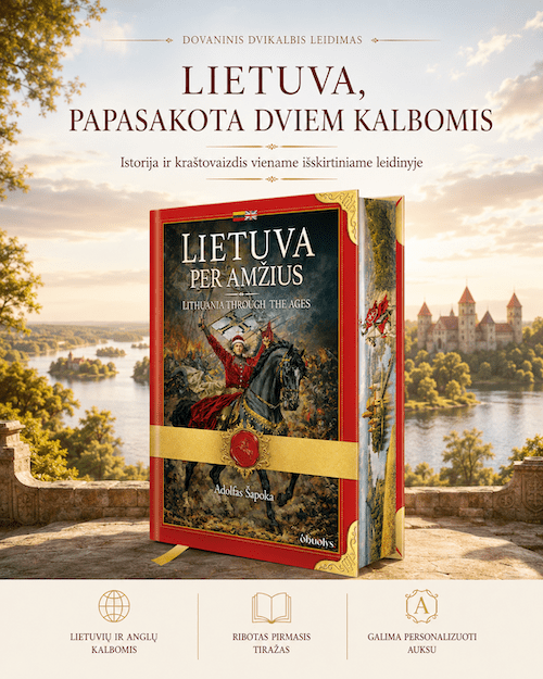 Lietuva per amžius | Lithuania Through the Ages – Adolfas Šapoka - OBUOLYS
