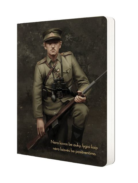 LIETUVOS PATRIOTO KNYGA - UŽRAŠINĖ: įkvėpta garsiausio Lietuvos partizano Adolfo Ramanausko - Vanago dvasios - OBUOLYS