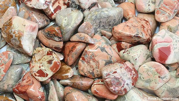 Light Jasper – Brecciated akmuo (12 vnt. M dydžio) Ancient Wisdom - OBUOLYS