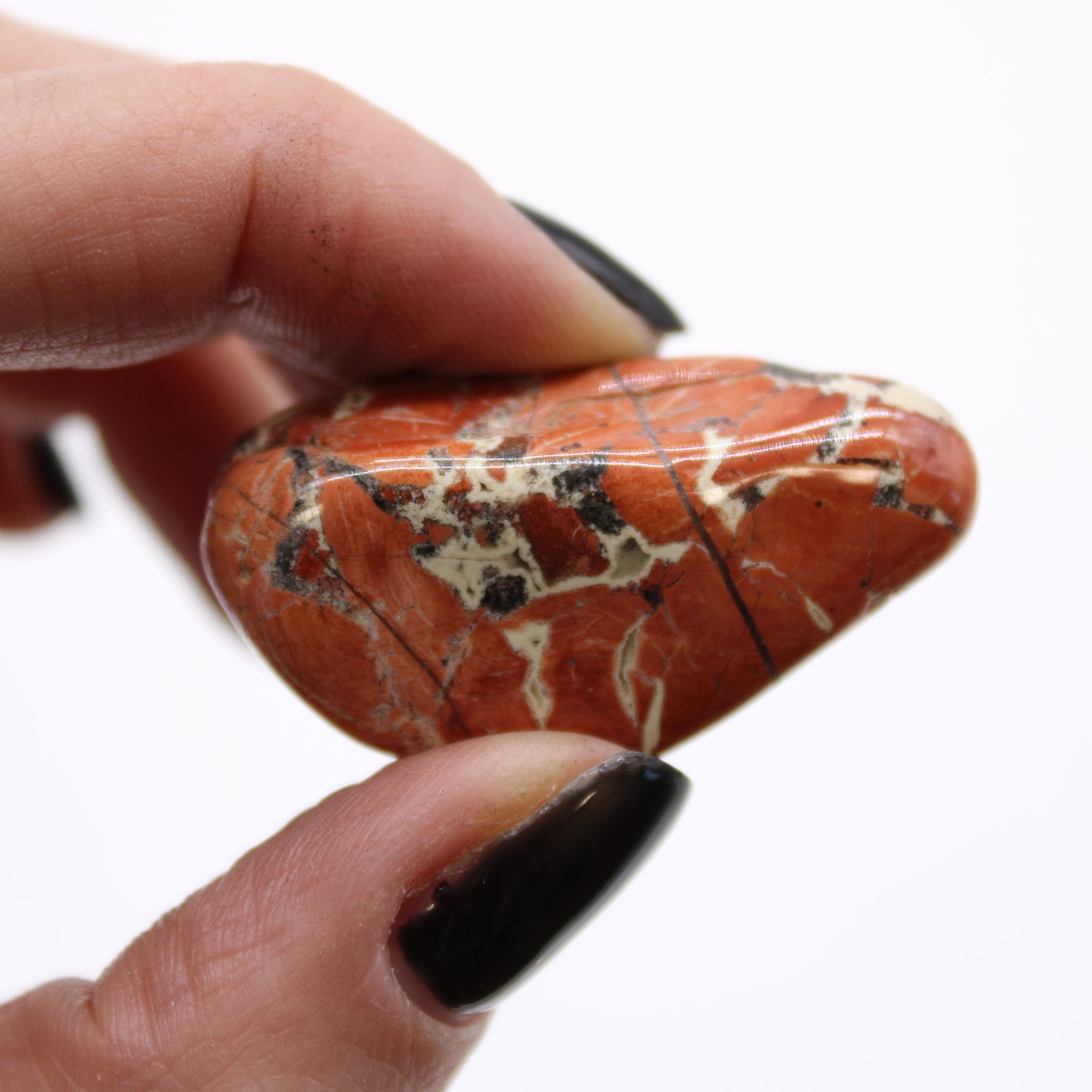 Light Jasper – Brecciated akmuo (12 vnt. M dydžio) Ancient Wisdom - OBUOLYS