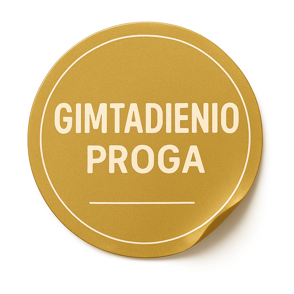 LIPDUKAS „GIMTADIENIO PROGA“: šventinis akcentas - OBUOLYS
