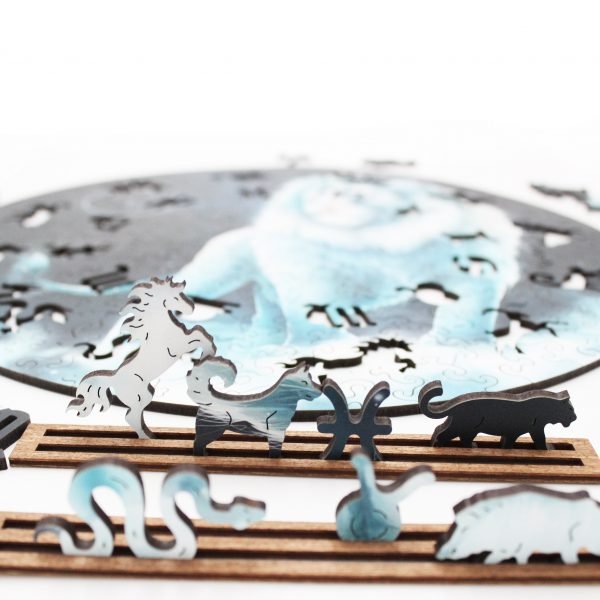 Liūtas (Zodiakai) Dėlionė Iš Medžio (200 detalių) Fantasy Puzzles - OBUOLYS