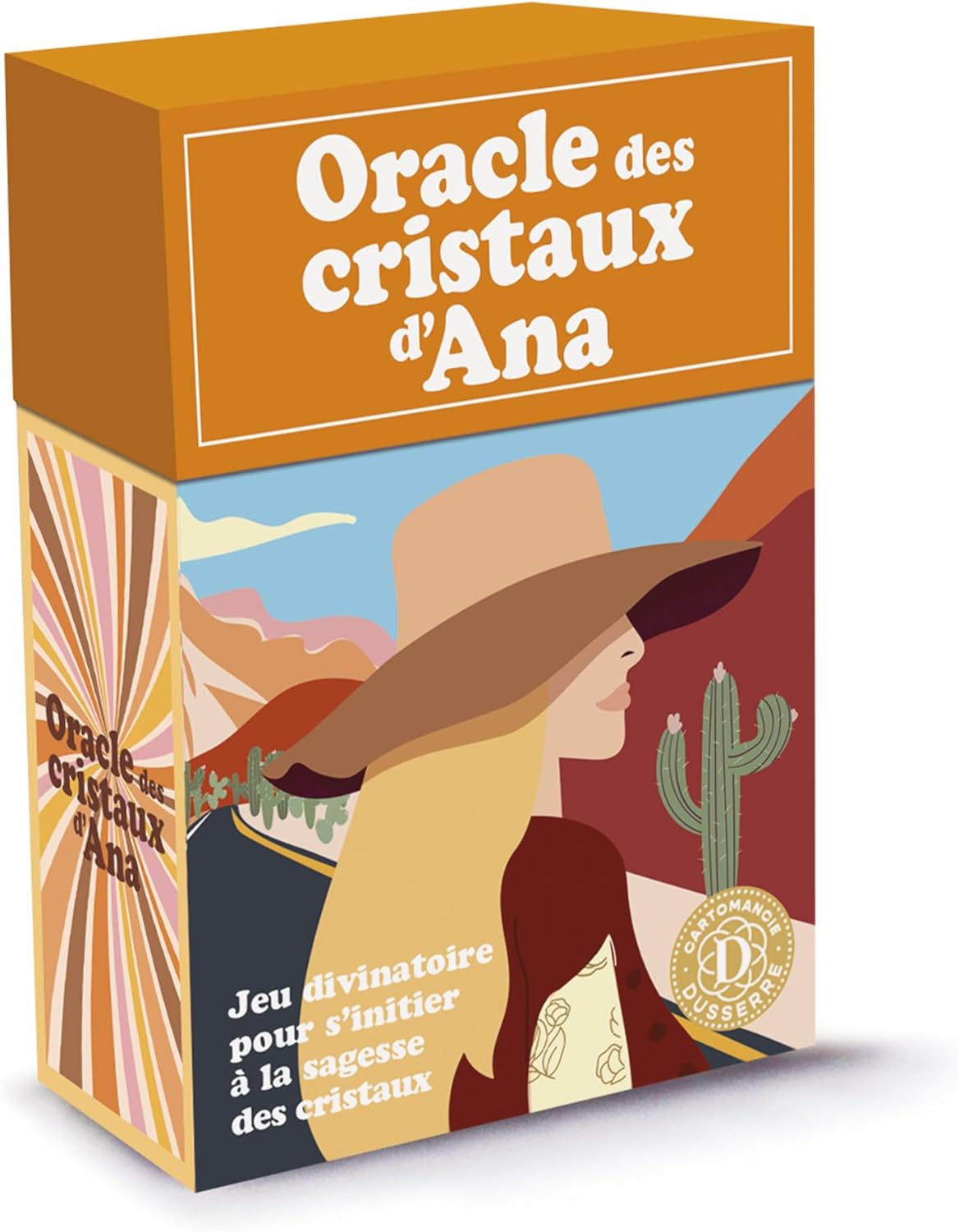 L’Oracle des Cristaux d’Ana Prancūziškas leidimas Grimaud Cartomancie - OBUOLYS