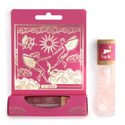 Lovers rutulinis buteliukas su rožiniu kvarcu ir eteriniu aliejumi (rožė ir muskatinis šalavijas) Hop Hare - OBUOLYS