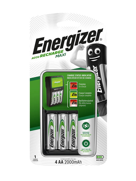 Energizer ACCU Recharge MAXI Baterijų įkroviklis