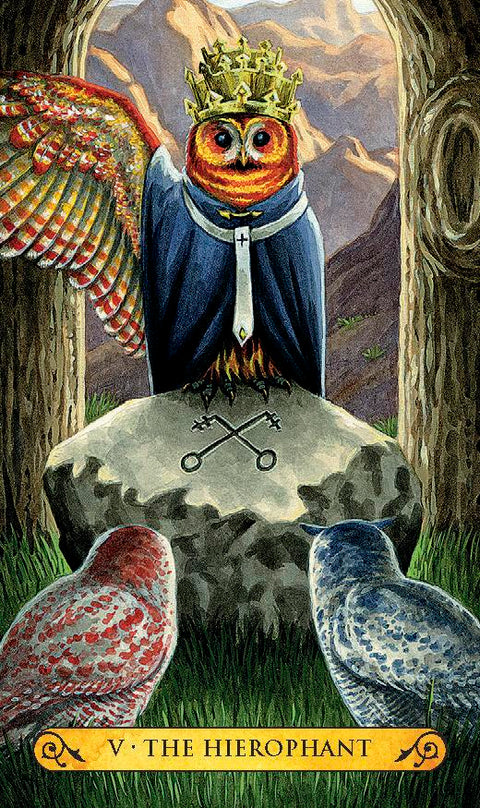 Tarot of the Owls Mini kortos Llewellyn