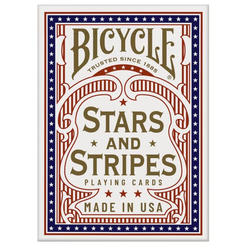 Stars and Stripes žaidimo kortos Bicycle