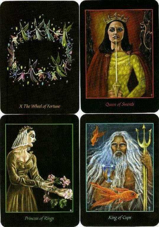 The Twilight Realm: A Tarot Of Faery kortos Schiffer Publishing