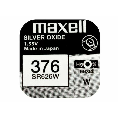 Maxell 376 (SR626W) baterija, 1 vnt.