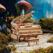 MAGIŠKASIS PIANINAS: 3D medinė dėlionė mechanikos entuziastams - OBUOLYS