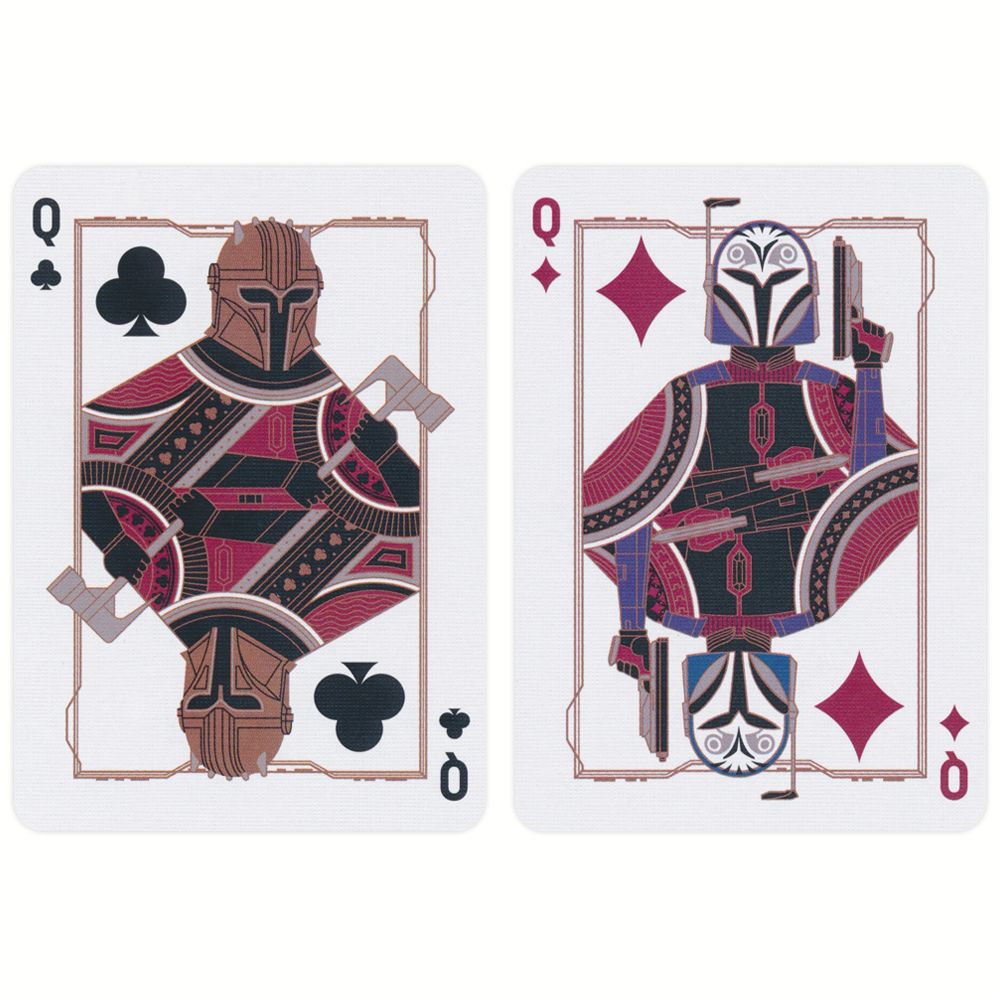 Mandalorian V2 Stars Wars žaidimo kortos Theory11 - OBUOLYS
