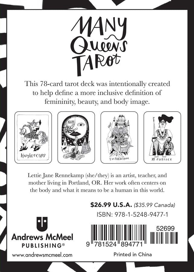 Many Queens Taro kortos Andrews McMeel Publishing - OBUOLYS