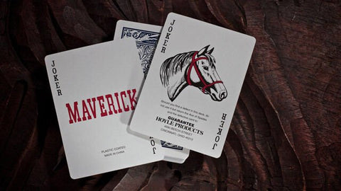 Maverick Standard Index kortos (Mėlynos) Bicycle - OBUOLYS