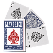 Maverick Standard Index kortos (Mėlynos) Bicycle - OBUOLYS
