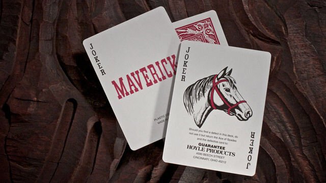 Maverick Standard Index kortos (Raudonos) Bicycle - OBUOLYS