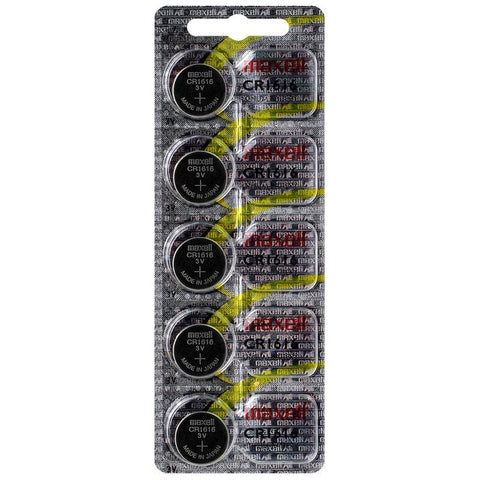 Maxell CR1616 HOLO baterijos 5 vnt. - OBUOLYS