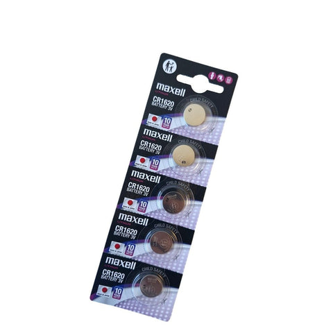 Maxell CR1620 ličio baterijos 5 vnt. - OBUOLYS