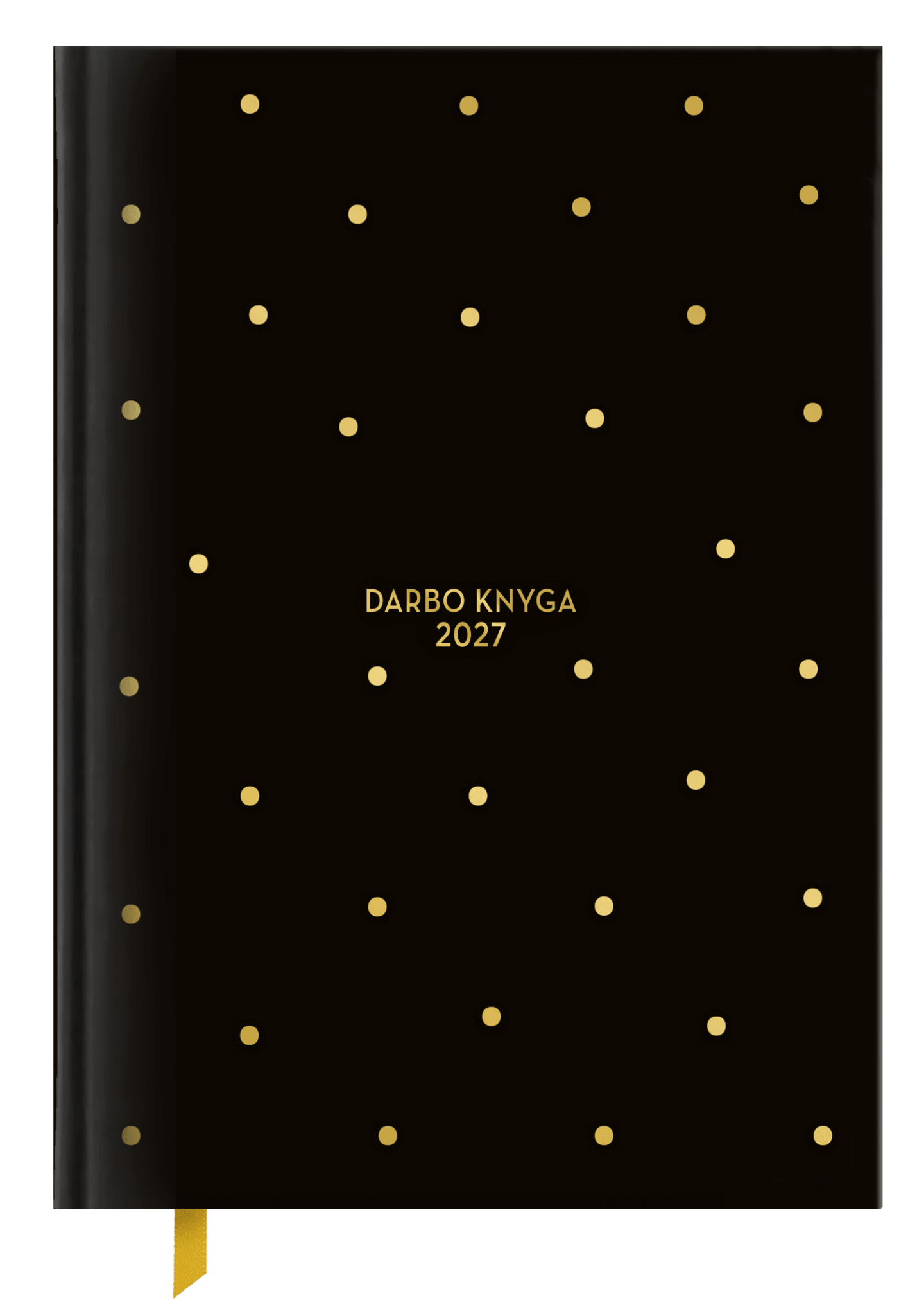 Maža juoda darbo knyga: 2027 metų elegancijai, stiliui ir įkvėpimui (S dydis) - OBUOLYS