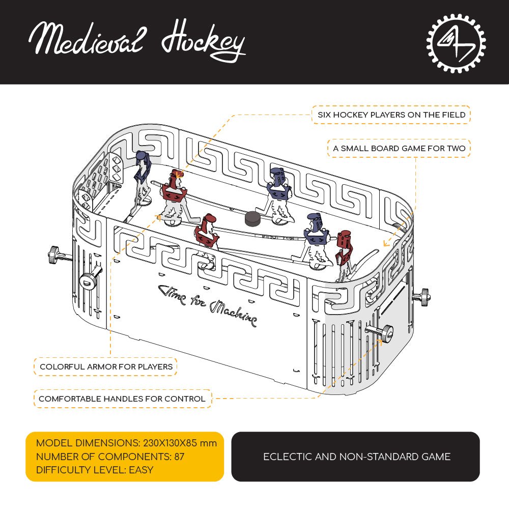 Medieval Hockey kontstruktorius Time For Machine - OBUOLYS
