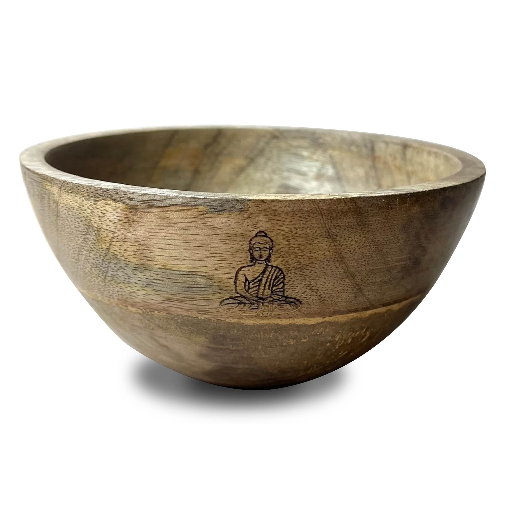 Medinis smilkalų ir ritualų dubenėlis – Buda Ancient Wisdom (14x7) - OBUOLYS