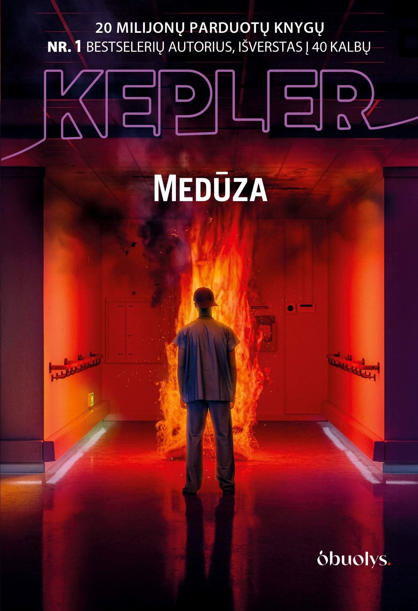 Medūza: laukiamiausia Lars Kepler knyga - pasaulinė premjera! - OBUOLYS