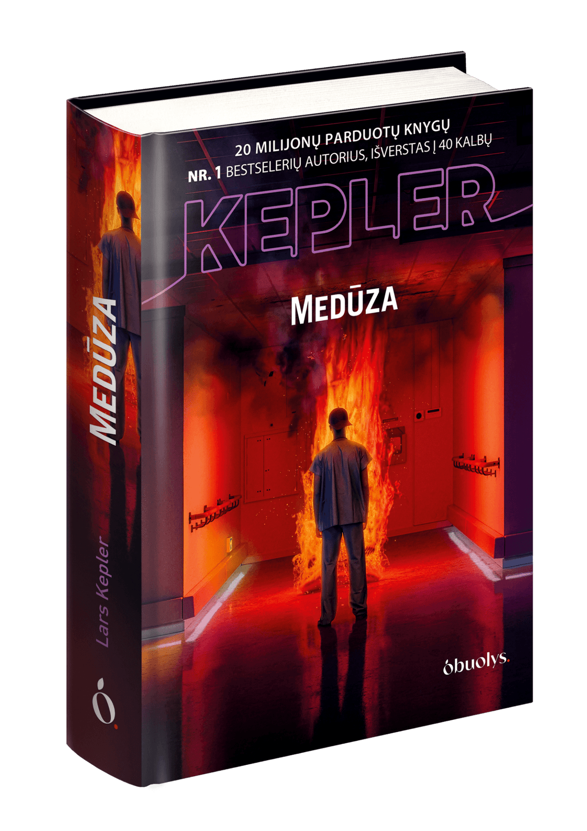 Medūza: laukiamiausia Lars Kepler knyga – pasaulinė premjera! - OBUOLYS
