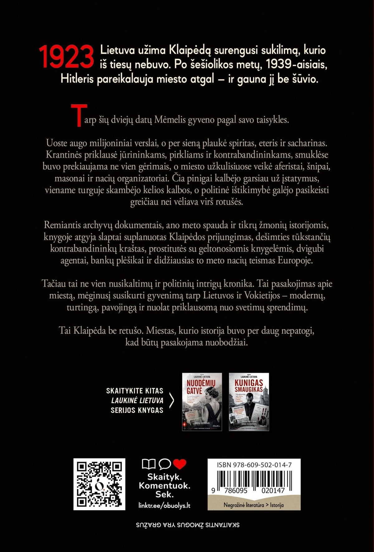 Mėmelis – slaptoji Klaipėdos istorija: kraujas, spiritas ir pinigai - OBUOLYS