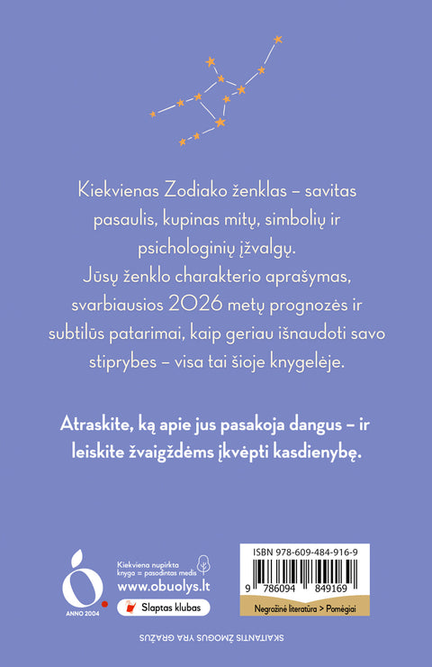 MERGELĖ: išsamus asmeninis Jūsų horoskopas 2026 metams - OBUOLYS