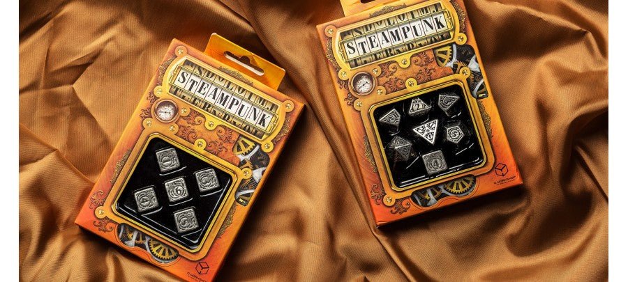 Metal Steampunk kauliukų rinkinys - OBUOLYS