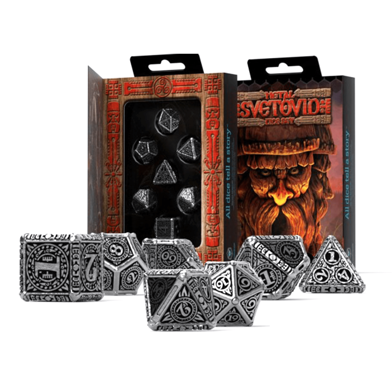Metal Svetovid kauliukų rinkinys - OBUOLYS