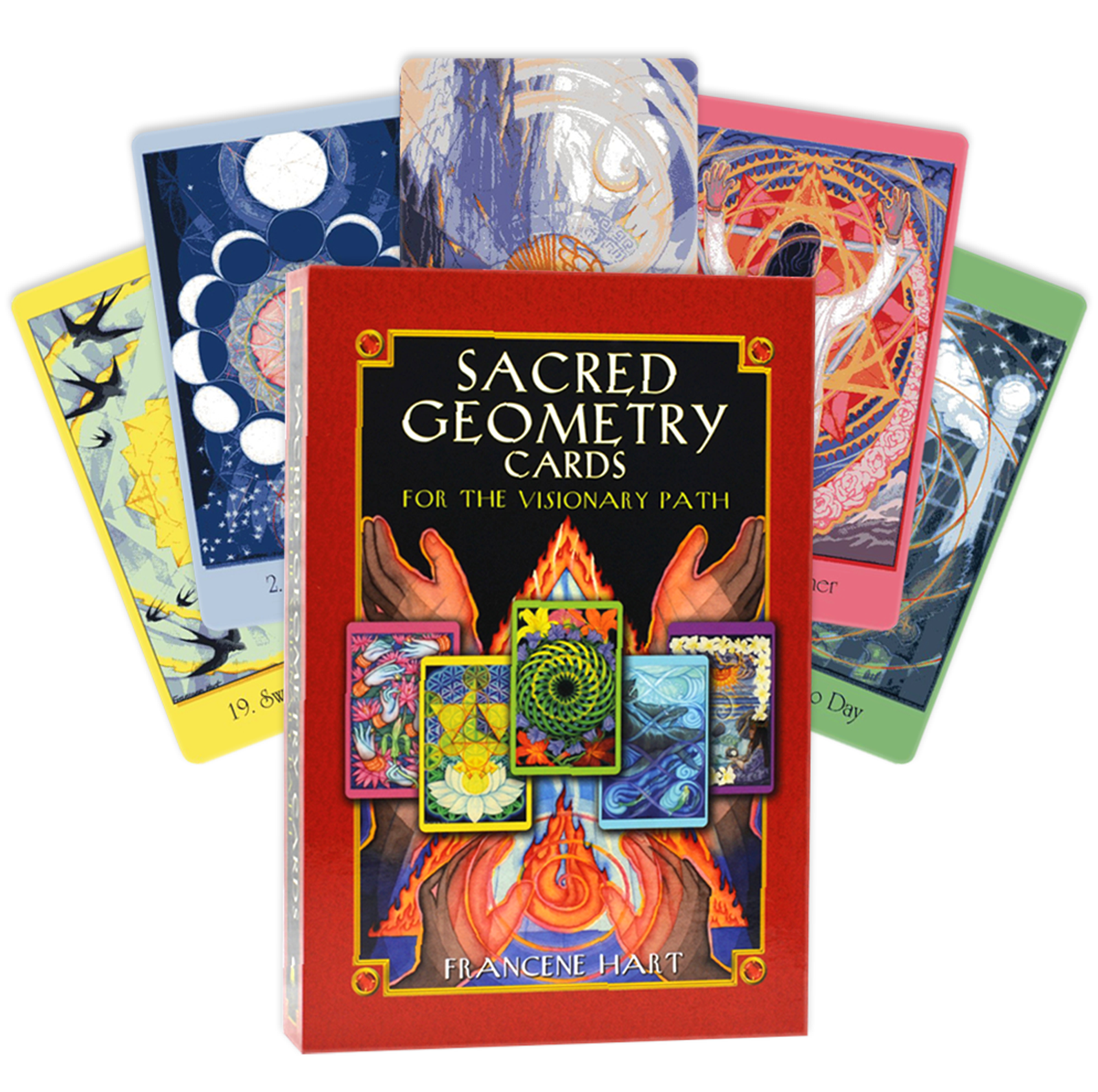 Sacred Geometry kortos For The Visionary Path Bear and Company