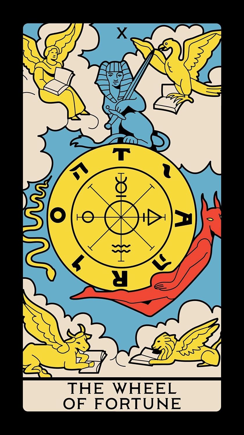 Mini Tarot Rider Waite Smith kortos Findhorn Press - OBUOLYS