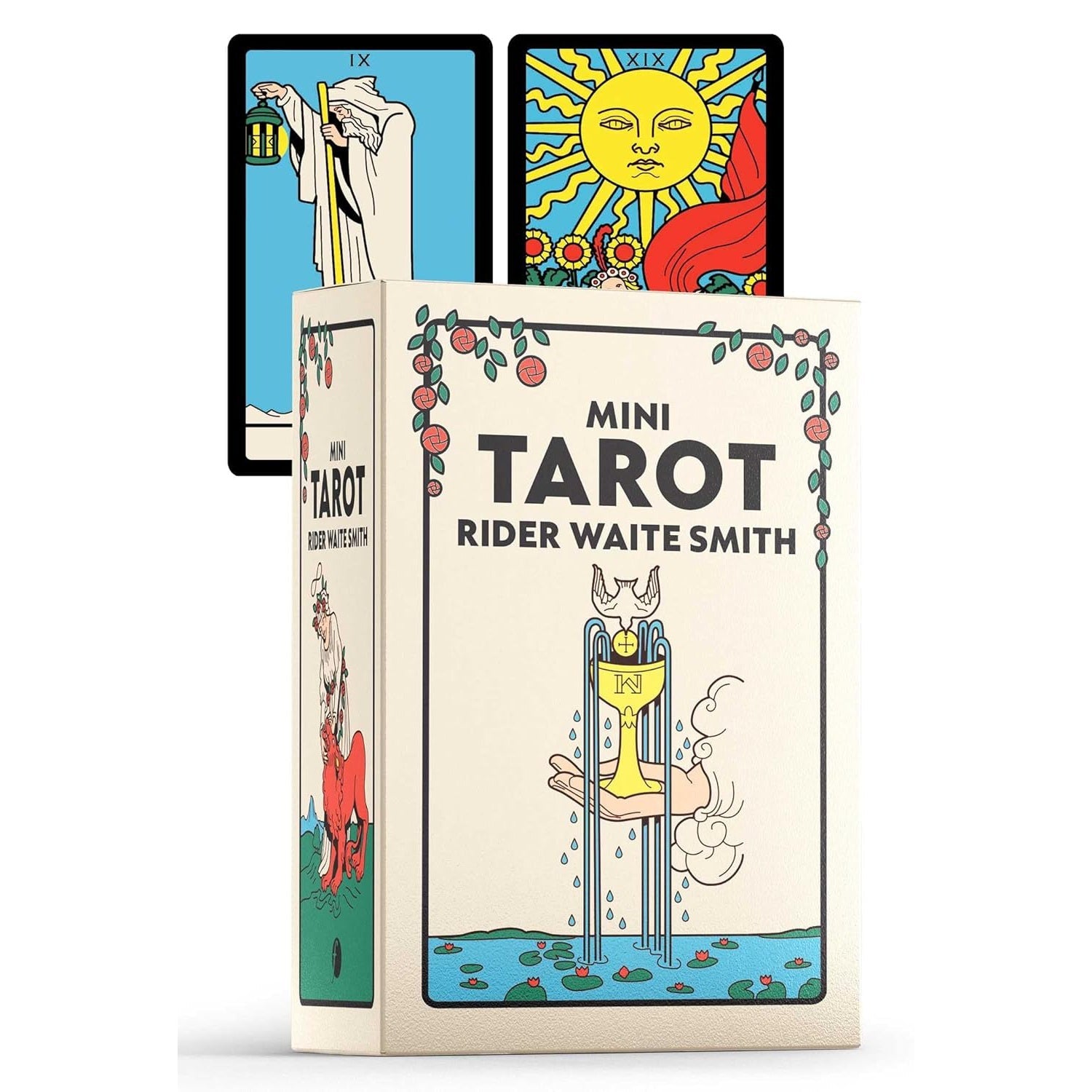 Mini Tarot Rider Waite Smith kortos Findhorn Press - OBUOLYS