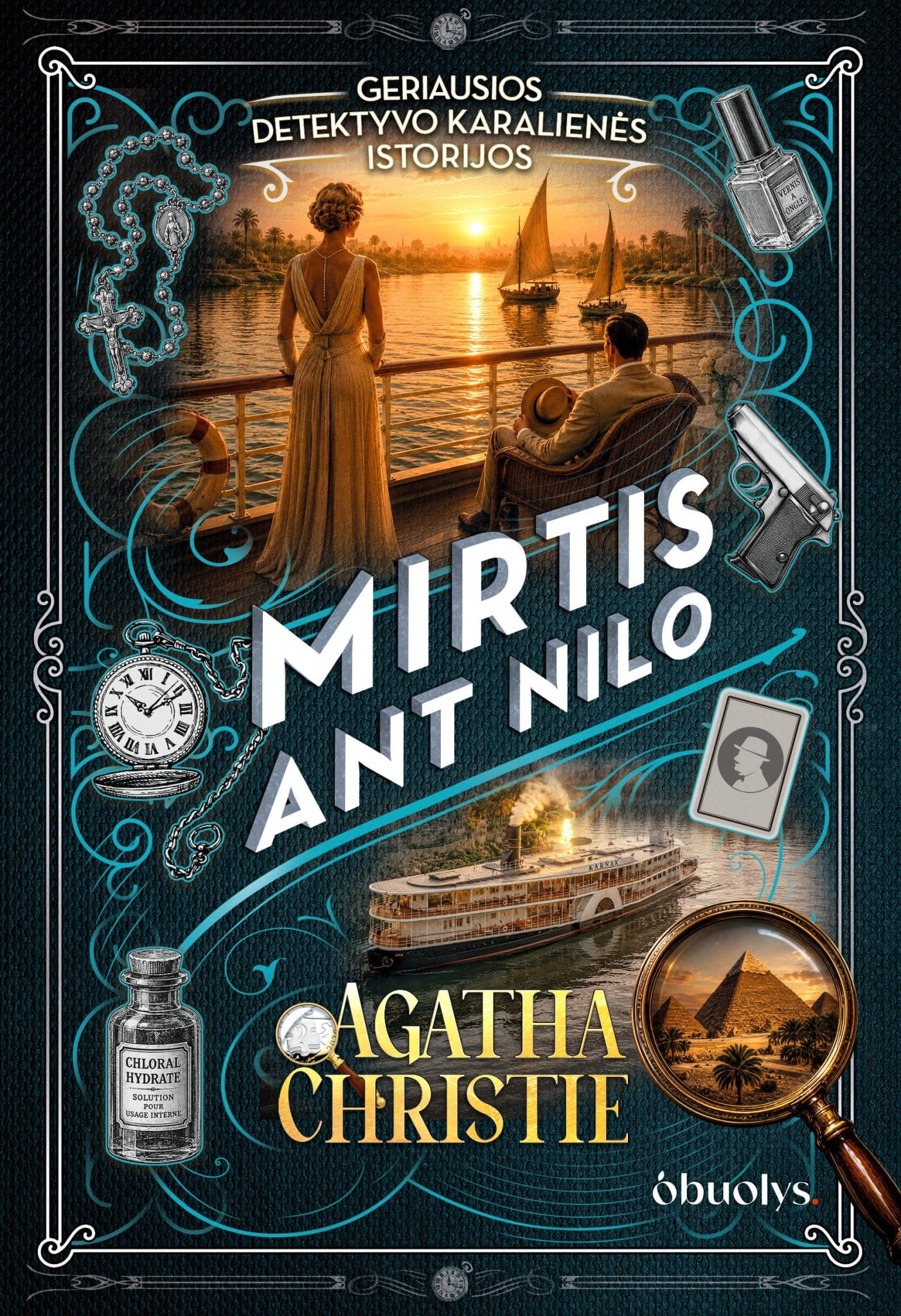 Mirtis ant Nilo: saulė, Nilas ir šūvis tamsoje – legendinė Erkiulio Puaro byla - OBUOLYS