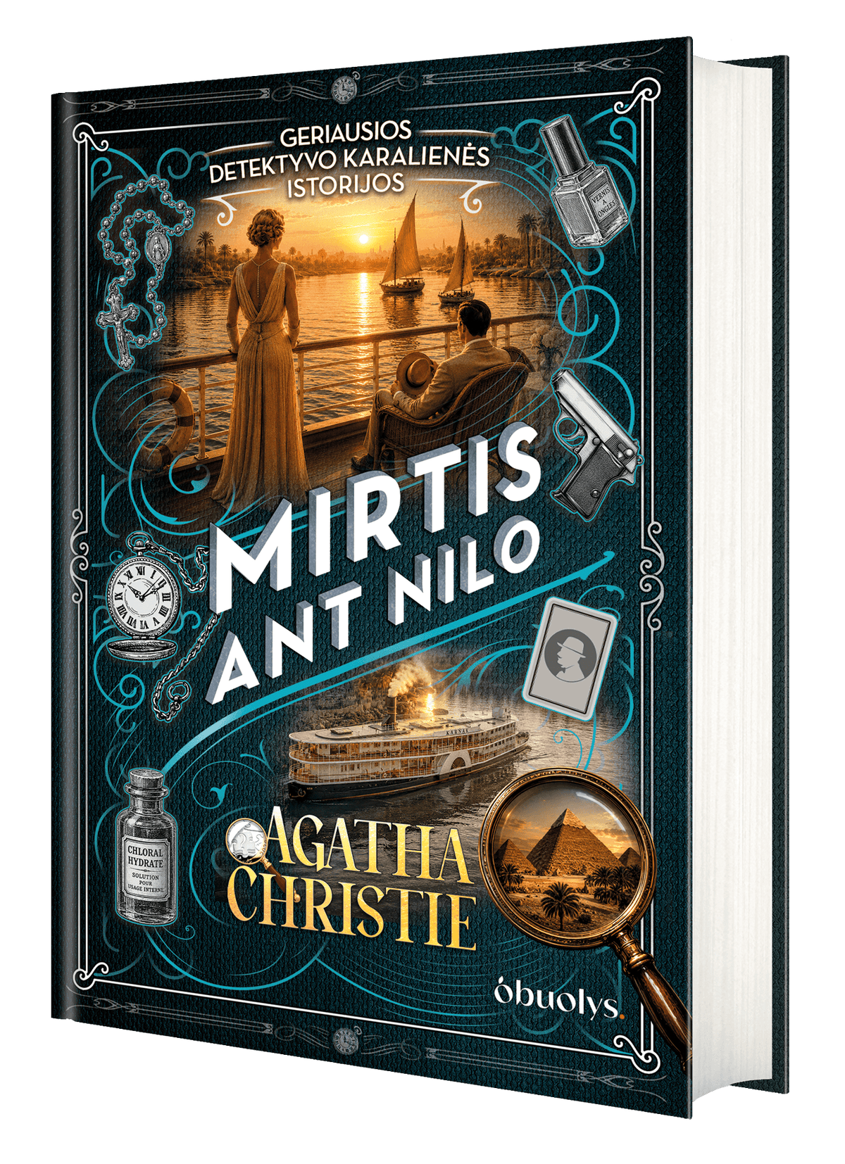Mirtis ant Nilo: saulė, Nilas ir šūvis tamsoje – legendinė Erkiulio Puaro byla - OBUOLYS