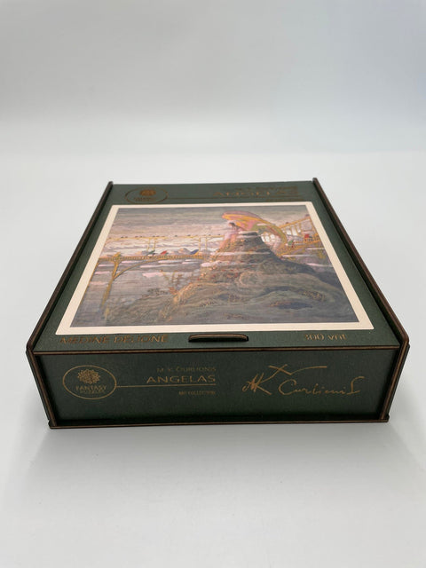 M.K. Čiurlionis Angelas Medinė dėlionė XL dydis (700 detalės) Fantasy Puzzles - OBUOLYS