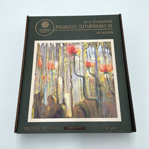 M.K. Čiurlionis Pasaulio sutvėrimas IX Medinė Dėlionė M Dydis (150 detalių) Fantasy Puzzles - OBUOLYS