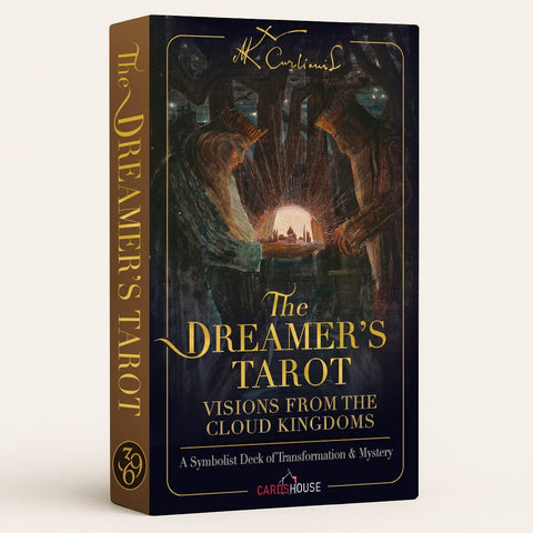 M.K.ČIURLIONIS: taro kortos „Vizijos iš debesų karalysčių“ + knygelė 7 kalbomis! - OBUOLYS