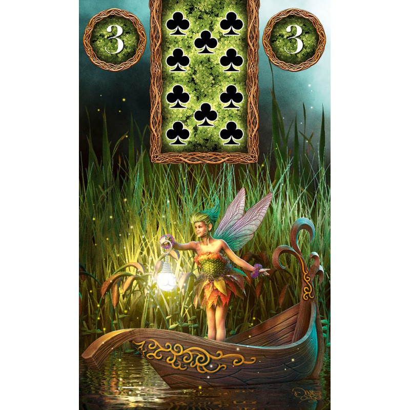 Fairy Lenormand Oracle Kortos Lo Scarabeo